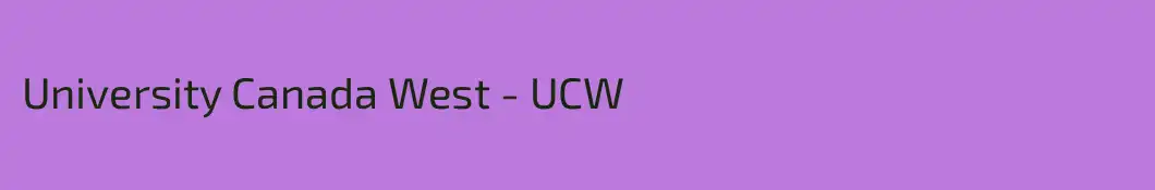University Canada West - UCW